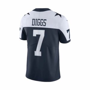 Mens Dallas Cowboys Trevon Diggs Jersey Nike Alternate Vapor Limited Navy