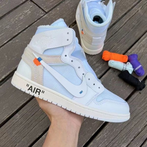 New Arrival AJ 1 Retro High Off-White AQ0818-100