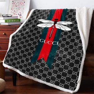 Butterfly Gucci Blanket 014