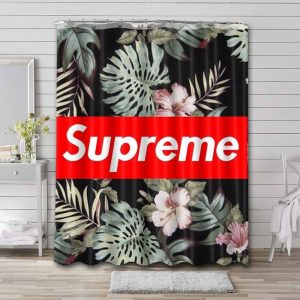 Flowers Supreme Shower Curtain Set 016