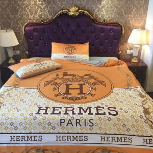 Hermes Paris Luxury Brand Type Bedding Sets 002