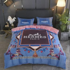 Hermes Paris Luxury Brand Type Bedding Sets 007