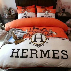 Hermes Paris Luxury Brand Type Bedding Sets 028