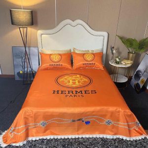 Hermes Paris Luxury Brand Type Bedding Sets 031