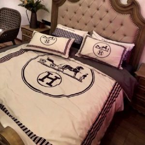 Hermes Paris Luxury Brand Type Bedding Sets 033