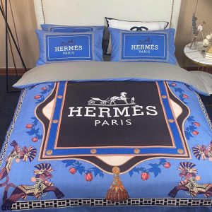 Hermes Paris Luxury Brand Type Bedding Sets 035