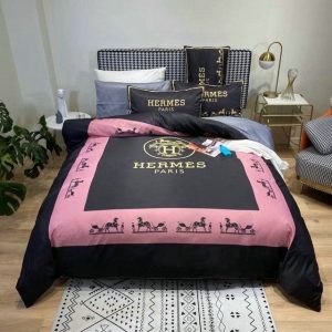 Hermes Paris Luxury Brand Type Bedding Sets 046