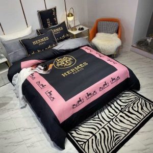 Hermes Paris Luxury Brand Type Bedding Sets 065