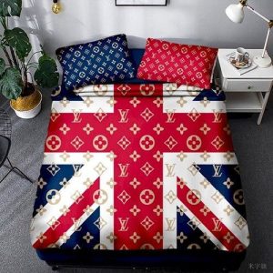 LV Bedding Sets Bedroom Luxury Brand Bedding 045