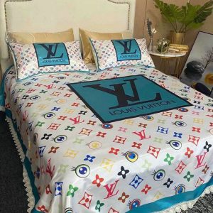 LV Sp Type Bedding Sets Duvet Cover LV Bedroom Sets Luxury Brand Bedding 154