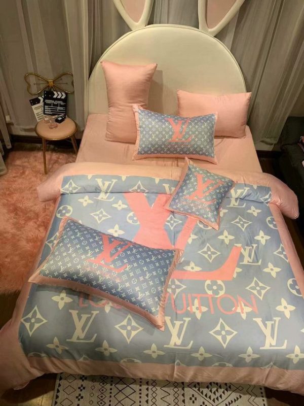 LV Sp Type Bedding Sets Duvet Cover LV Bedroom Sets Luxury Brand Bedding 160