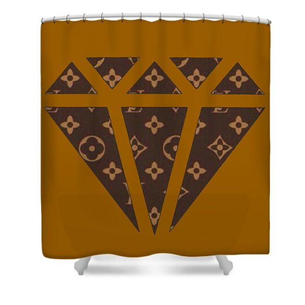 Louis Vuitton Shower Curtain Diamond 036