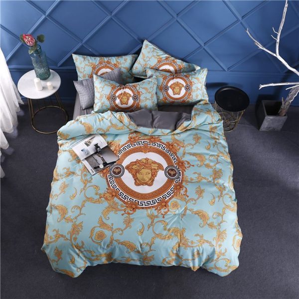 Luxury Brand Versace Type Bedding Sets Duvet Cover Bedroom Sets 086