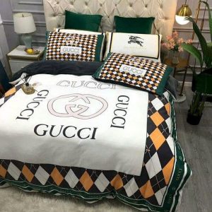 Luxury GG Bedding Sets Bedroom Luxury Brand Bedding 049