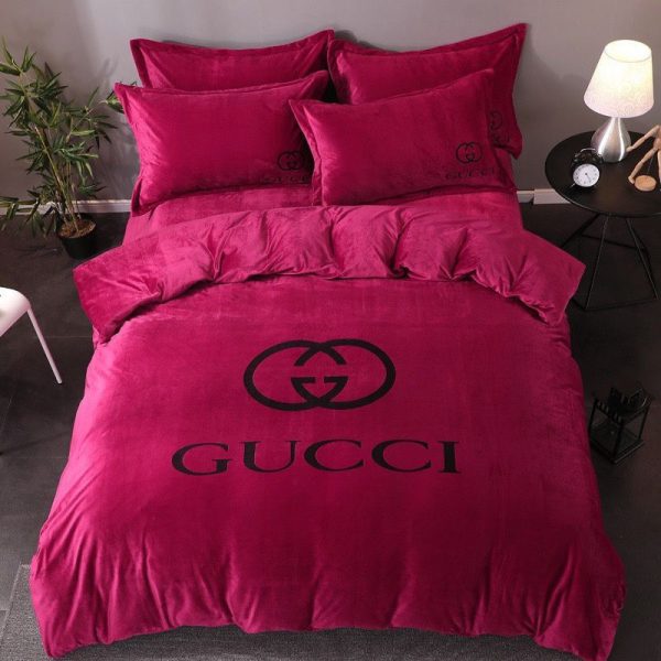 Luxury GG Bedding Sets Duvet Cover Luxury Brand Bedroom Sets 098