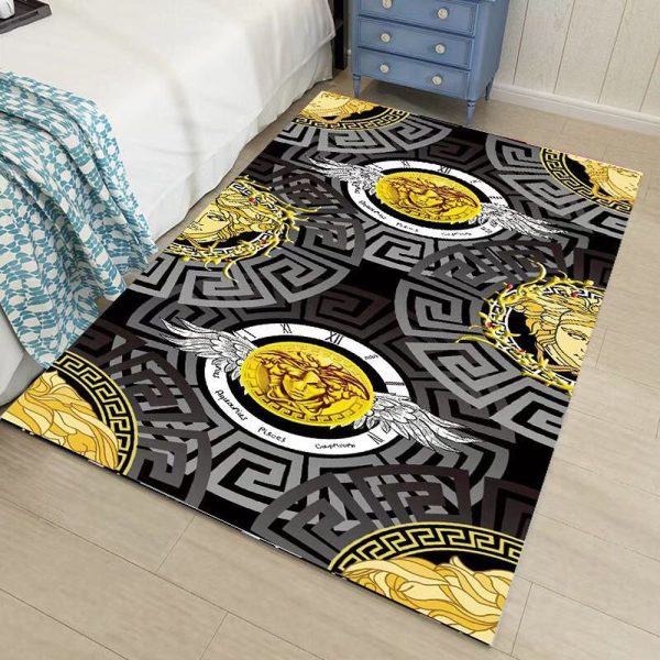 Maize Versace Living Room Carpet And Rug 039