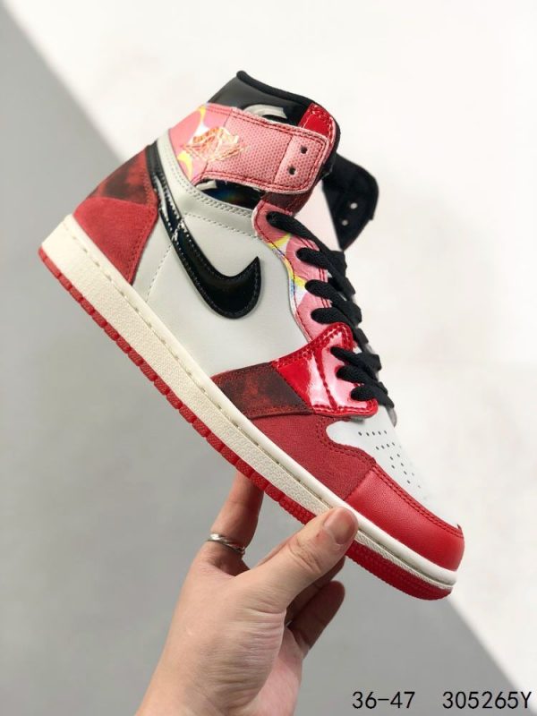 New Arrival AJ 1 High OG Spider-Man Across The Spider