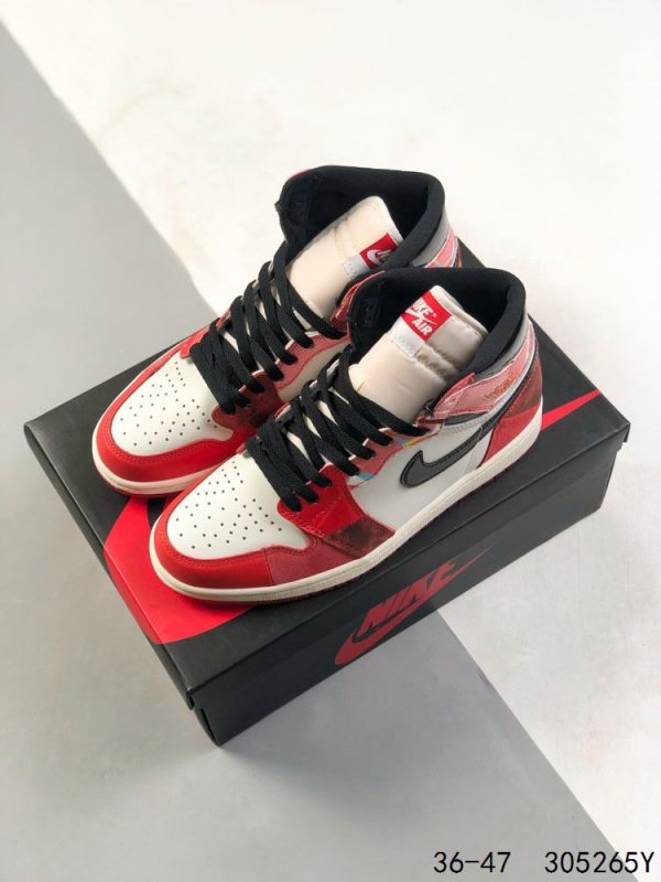 New Arrival AJ 1 High OG Spider-Man Across The Spider