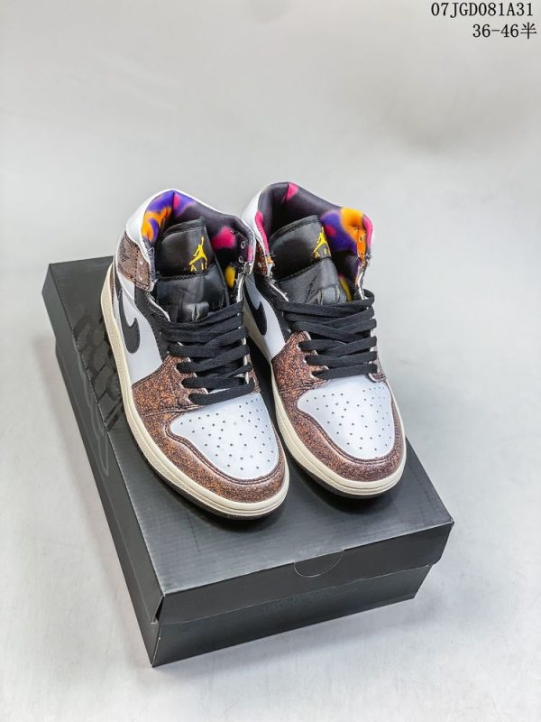 New Arrival AJ 1 Mid Mini Lux