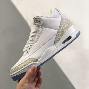 New Arrival AJ 3 Retro Pure White 136064 111 12