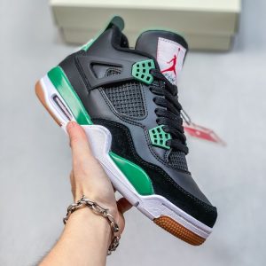 New Arrival AJ 4 Retro Green Glow 308497 033 3