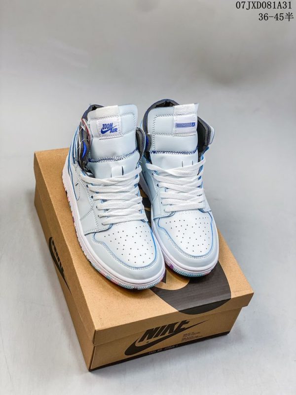 New Arrival AJ 1 High Zoom Comfort Hare CT0978-100