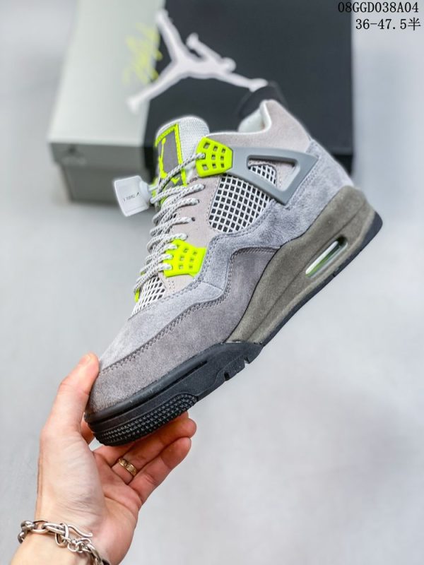 New Arrival AJ 4 Retro SE Mid Neon 95 CT5342-007