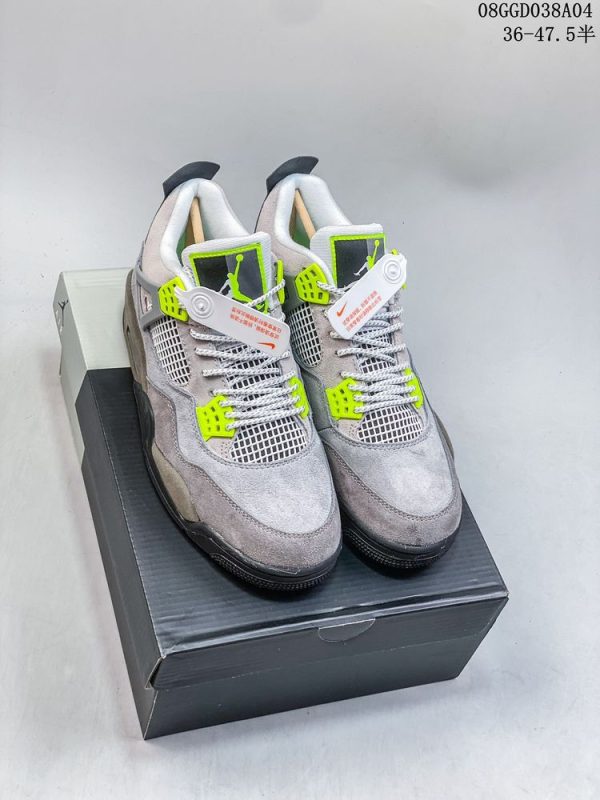 New Arrival AJ 4 Retro SE Mid Neon 95 CT5342-007