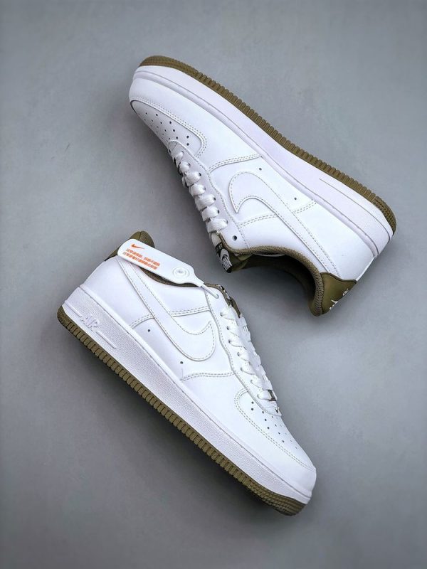 New Arrival AF 1 Low ‘White Black’ DH7561-102 AJ3159