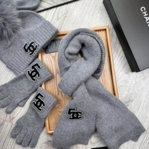 Chanel Scarf hat Gloves 02 (12) 2311248