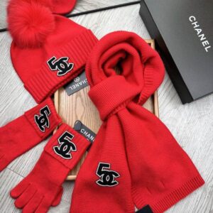 Chanel Scarf hat Gloves 02 (40) 2311271