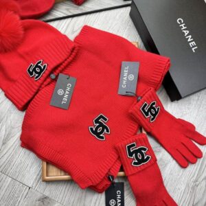 Chanel Scarf hat Gloves 02 (41) 2311267