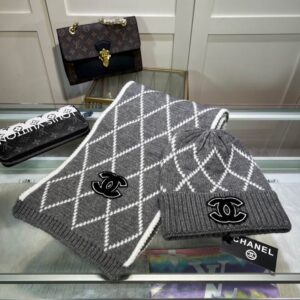 Chanel scarf hat dx (6) 2356743