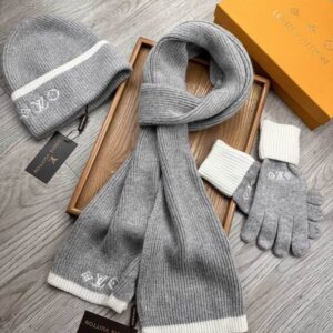 LV Scarf Hat Gloves 06 (17) 2311409