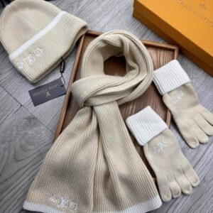 LV Scarf Hat Gloves 06 (20) 2311417