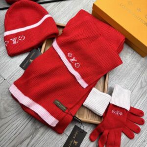 LV Scarf Hat Gloves 06 (3) 2311396