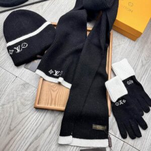 LV Scarf Hat Gloves 06 (46) 2311435