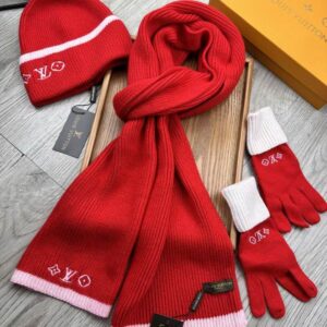 LV Scarf Hat Gloves 06 (4) 2311394