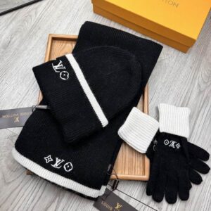 LV Scarf Hat Gloves 06 (51) 2311438