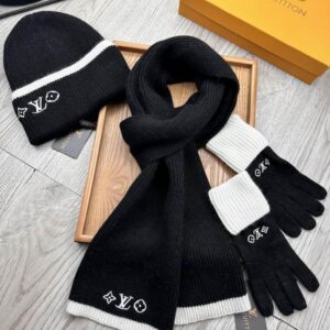 LV Scarf Hat Gloves 06 (53) 2311441