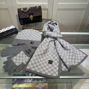 LV Scarf Hat Gloves 09 (17) 2311470