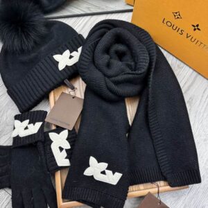 LV scarf hat Gloves 01 (17) 2311361