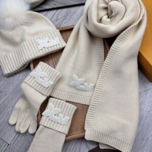 LV scarf hat Gloves 01 (25) 2311369