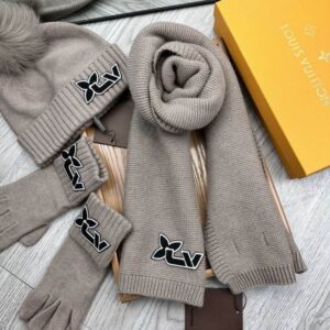 LV scarf hat Gloves 01 (35) 2311370