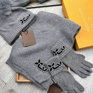 LV scarf hat Gloves 01 (47) 2311387