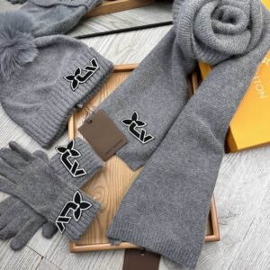 LV scarf hat Gloves 01 (52) 2311385