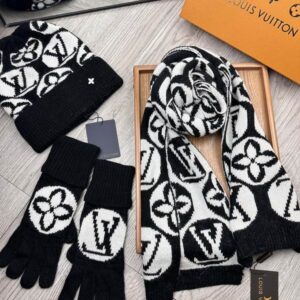 LV scarf hat Gloves (21) 2377793