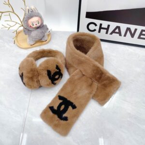 Chanel scarf earmuff dx (44) 3321967