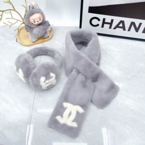 Chanel scarf earmuff dx (80) 3321999