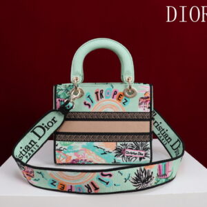 New Collection Dior Bag 1051 3 Dior Lady M056515 24x20x11cm yz23 1974603